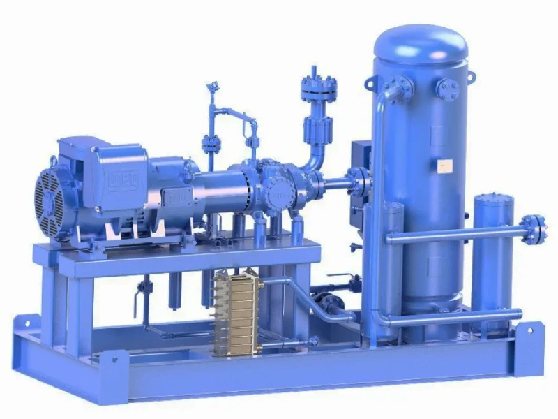 Emerson винтовой компрессор на СО2