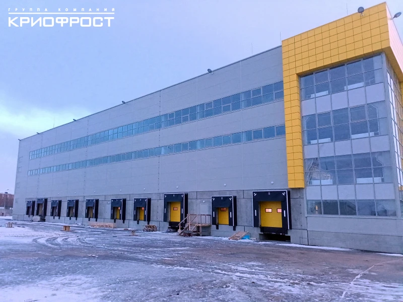 ГК «КриоФрост» оснастила крупнейший в Санкт-Петербурге морозильный склад
